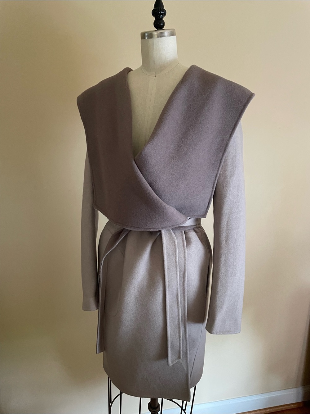 SOIA & KYO Wrap Coat